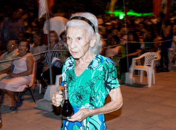 D. Marina. Sétima noite do novenário de N. Sra do Rosário, Remanso, Bahia.