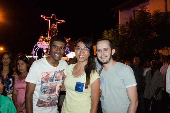Otávio Neto, Geisa Duarte e Paulo Higor (de Recife-PE).