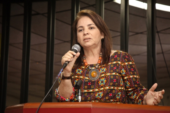 Professora Maria Olívia, secretária da educação de Remanso-BA.